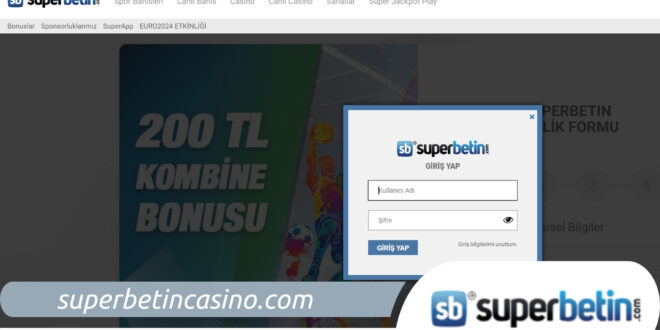 Giriş Adresi Superbetin Giriş Linki Üzerinden Online Olun